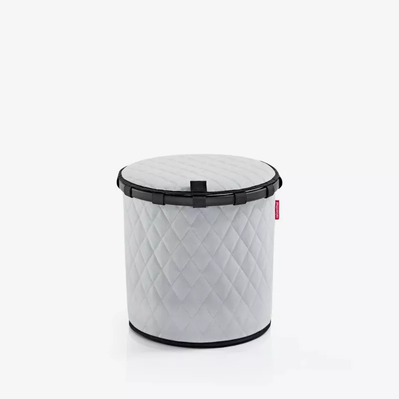 Reisenthel Homebasket Afdekraam Rhombus Lichtgrijs