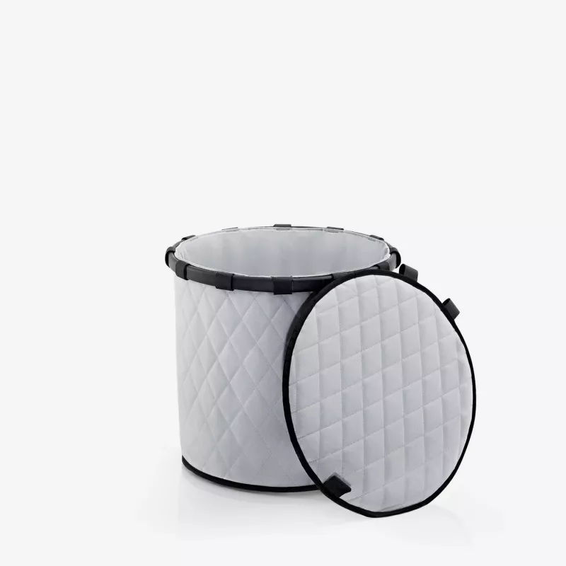 Reisenthel Homebasket Afdekraam Rhombus Lichtgrijs