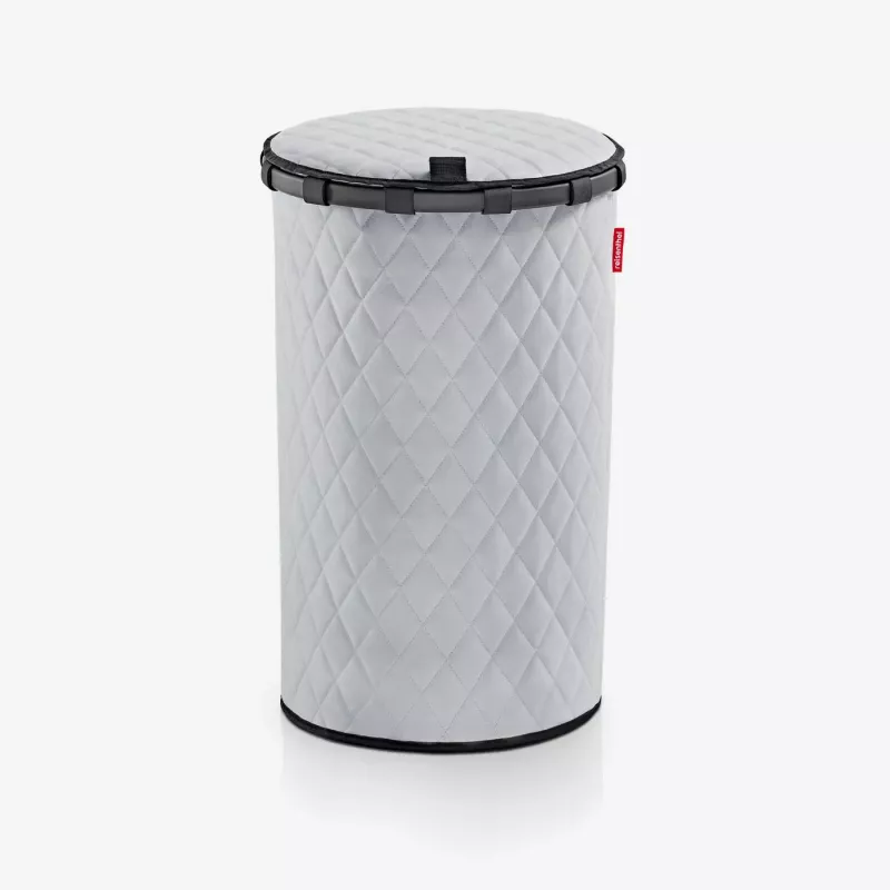 Reisenthel Homebasket Afdekraam Rhombus Lichtgrijs
