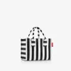 Reisenthel dailyshopper XS summerstripes zwart