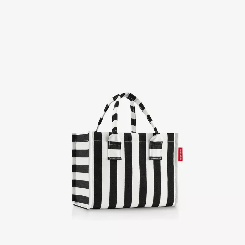 Reisenthel dailyshopper XS summerstripes zwart