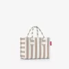 Reisenthel dailyshopper XS summerstripes coffee boodschappentas