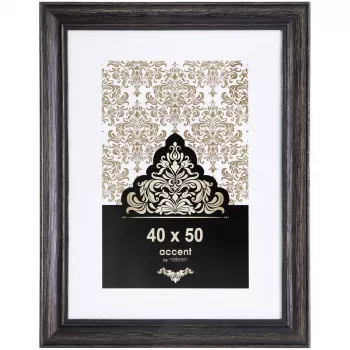 Nielsen Accent Vintage 40x50 houten fotolijst zwart