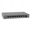 LevelOne PoE+ switch 8xGE PoE/1xGE/1xSFP 120W unmanaged kunststof