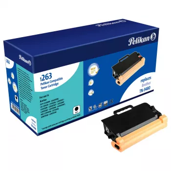 Pelikan Compatibele tonercartridge voor Brother TN-3480 - zwart - 8000 pagina's