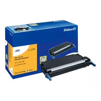 Pelikan Compatible Tonercartridge voor HP Q7581A - cyaan, Standard Yield
