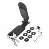 TROIKA TRACK & FIND KEY ORGANIZER (KR26-30/BK) - slimme sleutelorganizer met Bluetooth-finder, zwart