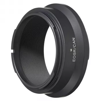 Novoflex adapter Canon FD-objectief op Canon EOS-R camera