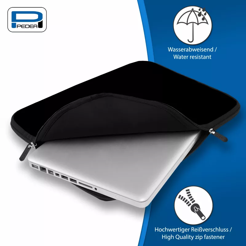 PEDEA Notebook Sleeve 14,1 inch (35,8 cm), zwart