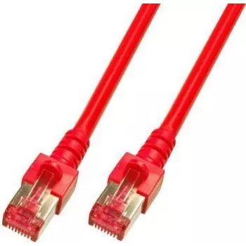 EFB Elektronik ECOLAN RJ45 Patchkabel Cat.6 S/FTP LSZH rood 0,5m