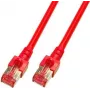EFB Elektronik ECOLAN RJ45 Patchkabel Cat.6 S/FTP LSZH rood 0,5m