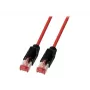 EFB-Elektronik RJ45-patchkabel Cat.6A S/FTP PUR Draka UC900 TM21 rood 20m