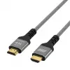 EFB HDMI 2.0 High-Speed HDMI-kabel met Ethernet 10m Grijs 4K60Hz 18Gbit/s