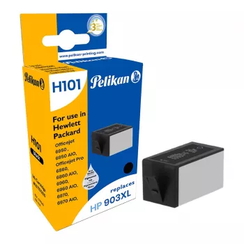 Pelikan cartridge H101 T6M15AE HP903XL zwart gereviseerd