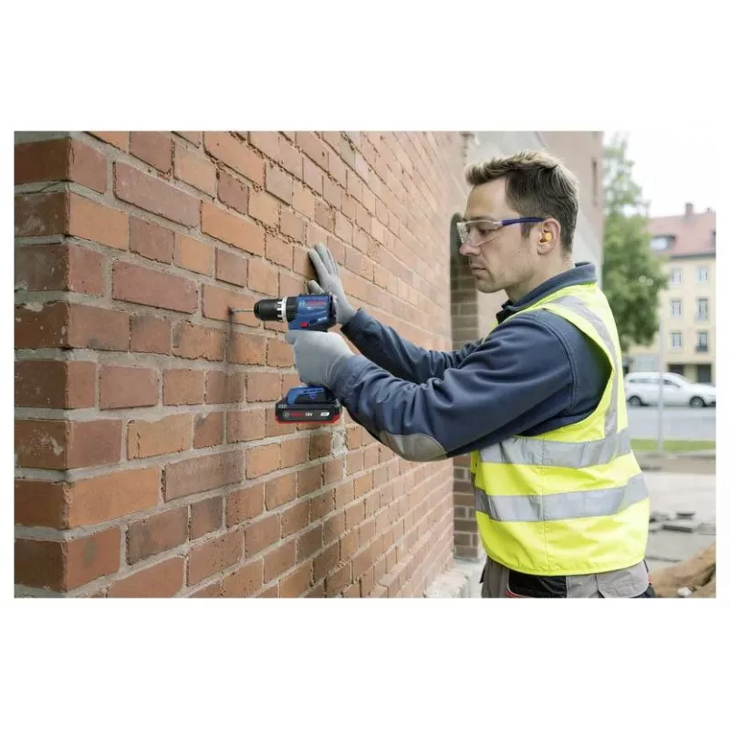 Bosch GSB 18V-52 accu-slagboorschroevendraaier in L-BOXX (06019S0121)
