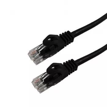 Grafenthal patchkabel CAT6 U/UTP CU LSZH 2,00m zwart