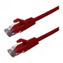 Grafenthal patchkabel Cat6a U/UTP CU LSZH 0,25m rood