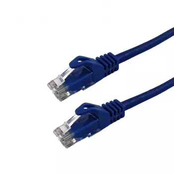 Grafenthal patchkabel CAT6A U/UTP CU LSZH 1,00m blauw