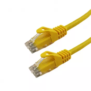 Grafenthal CAT6A U/UTP LSZH Ethernet-patchkabel 1,0m geel