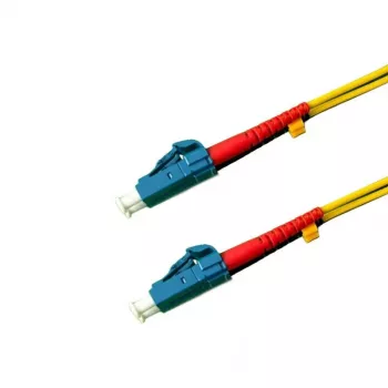 Grafenthal OS2 Singlemode Glasvezel Patchkabel LC/UPC naar LC/UPC Duplex 10m LSZH geel