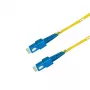 Grafenthal Glasvezelkabel OS2 SC/UPC-SC/UPC LSZH 1,00m Geel
