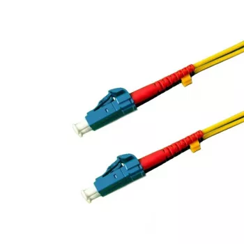 GRAFENTHAL OS2 Singlemode LC-LC Duplex Glasvezel-Patchkabel 1m LSZH Geel