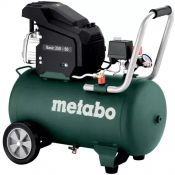 Metabo Basic 250-50 Compressor 230V 50L 8bar 110L/min oliegesmeerd