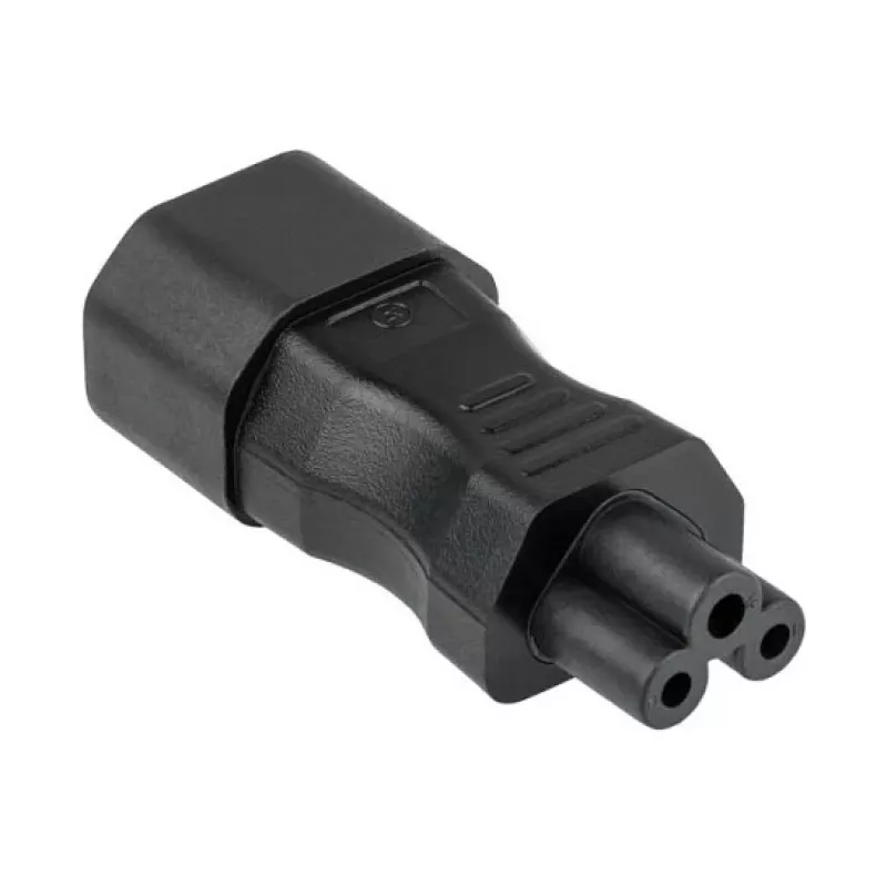 Kabelmeister verloopkabel C14 naar C5 0,2m zwart