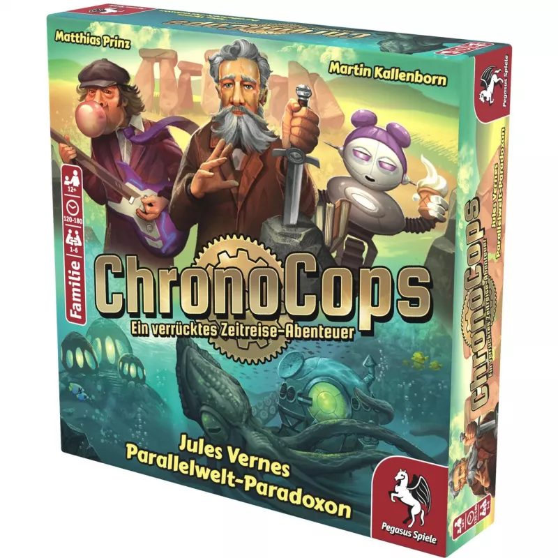 Pegasus Spiele ChronoCops - Jules Vernes Parallelwelt-Paradoxon