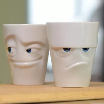 FIFTYEIGHT PRODUCTS FIFTYEIGHT mok met oor 350ml - Grumpy - Movie Edition