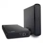 FANTEC DB-G35U3-6G Externe HDD-behuizing 3,5 inch SATA USB 3.0 6G USB-B aluminium zwart (2582)
