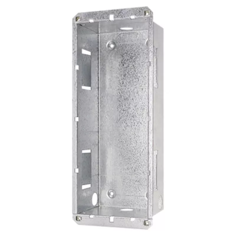 Behnke Serie 20 inbouwbehuizing, maat 3, staal, zilver (20-5200)