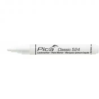 Pica Classic Industrial Paint Marker, 2-4 mm ronde punt, wit