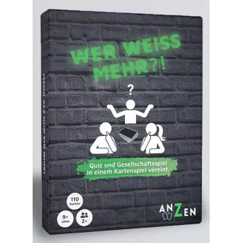 ANZEN - WIE WEET MEER?! - Het kaartspel