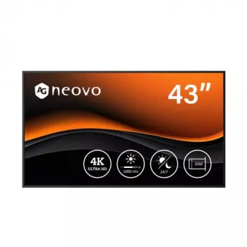 AG NEOVO PD-4302 43 inch 4K UHD IPS Professioneel display met SDM-slot