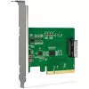 ICY DOCK EXLink MB409A5 MCIO 8i (SFF-TA-1016) naar PCIe 5.0 x8 adapter met redriver