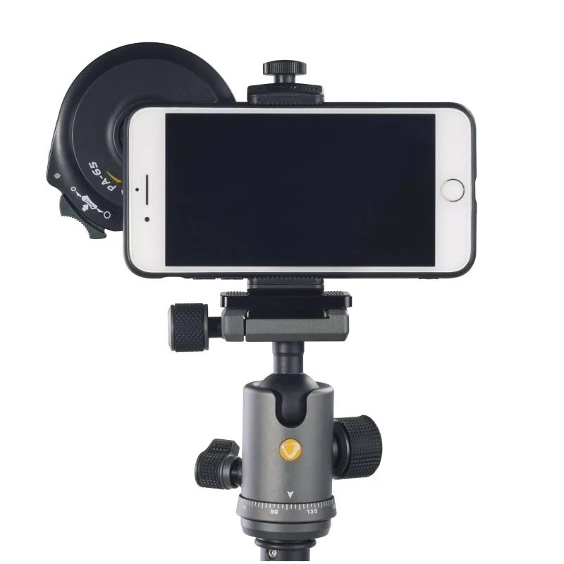 Vanguard VEO PA-65 smartphone digiscoping-adapter - zwart - 18 cm (7.1 inch)