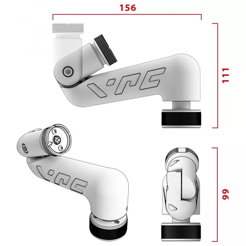 Virpil Controls Flightstick Z-verlenging