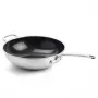 GreenPan Premiere wok 30 cm roestvrij staal