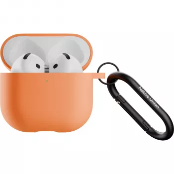 Native Union Active Case siliconen hoesje voor AirPods 4 (apricot)