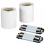 Mitsubishi CK-K 76 R HG fotopapier- en lintkit 10x15cm 640 afdrukken / 15x20cm 320 afdrukken hoogglans