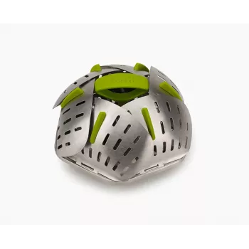 Joseph Joseph Bloom roestvrijstalen opvouwbare stoommand - 16 cm