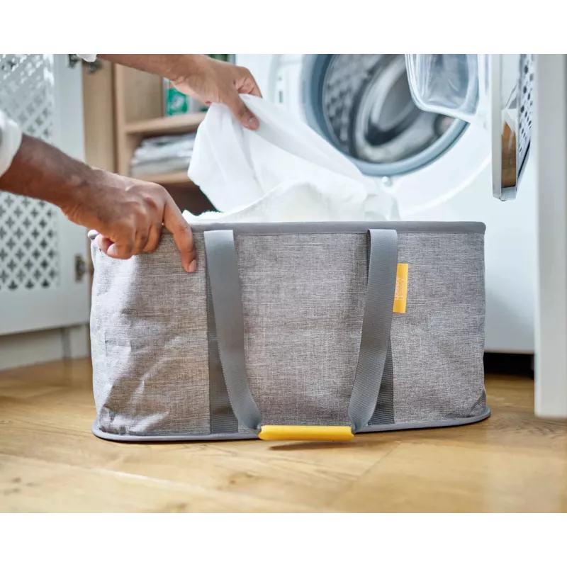 Joseph Joseph Hold-All grijze opvouwbare wasmand 35L