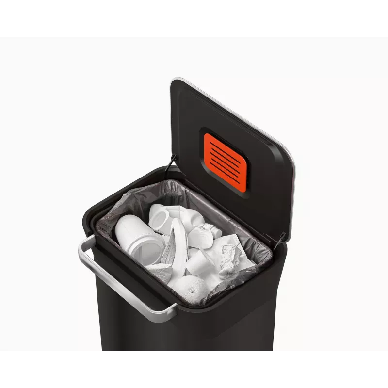 Joseph Joseph Titan 30L zwarte afvalpers