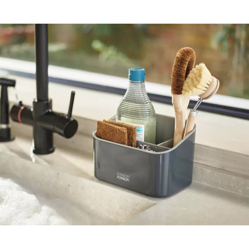 Joseph Joseph SinkStore getrapte grijze gootsteen organizer