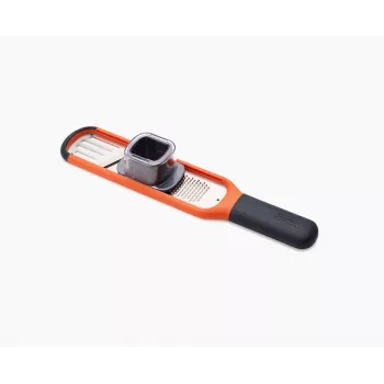 Joseph Joseph Handi-Grate 2-in-1 mini rasp & schaaf - oranje - RVS