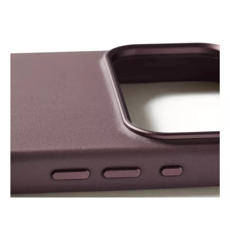 Mujjo Leather Case voor iPhone 17 Pro Max met MagSafe (Bronze Red)
