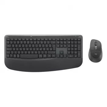 Logitech MK880 For Business draadloze toetsenbord- en muiscombo - grafiet - Zwitsers-Franse layout
