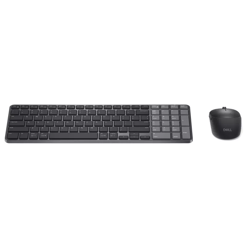 Dell Pro 7 oplaadbare compacte toetsenbord- en muisset - KM746 - zwart - Duitse layout