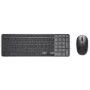 Dell Pro 7 oplaadbare compacte toetsenbord- en muisset - KM746 - zwart - Duitse layout